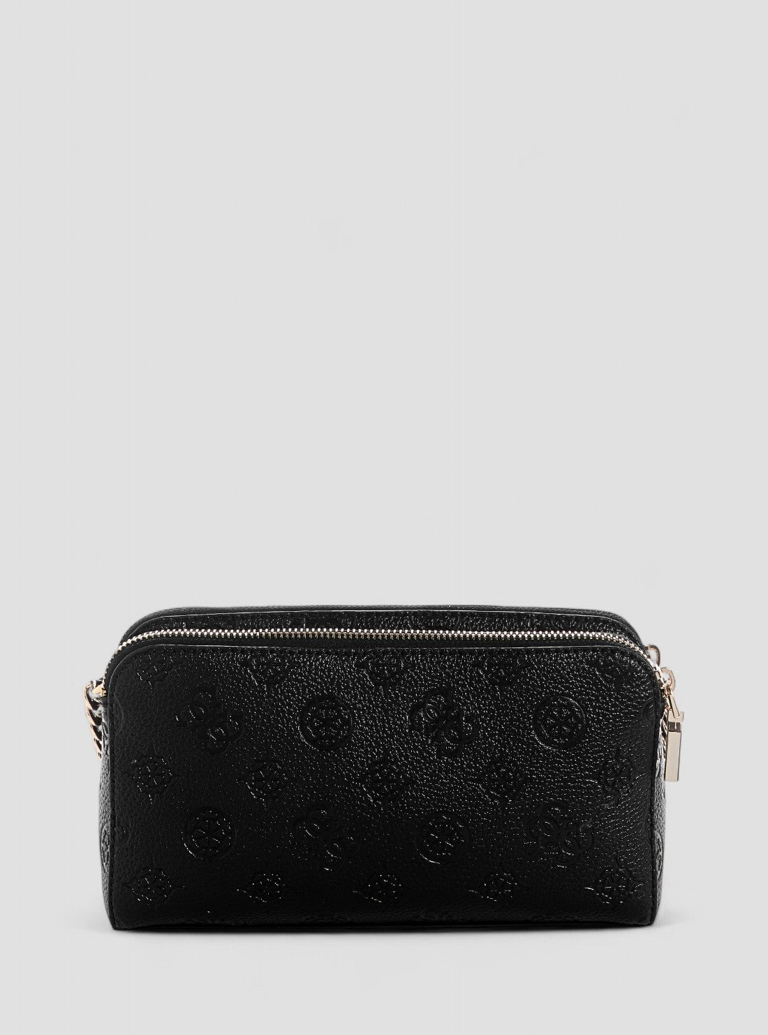 GUESS Womens Black Logo Cresidia II Status Crossbody Bag PD988812 Back View