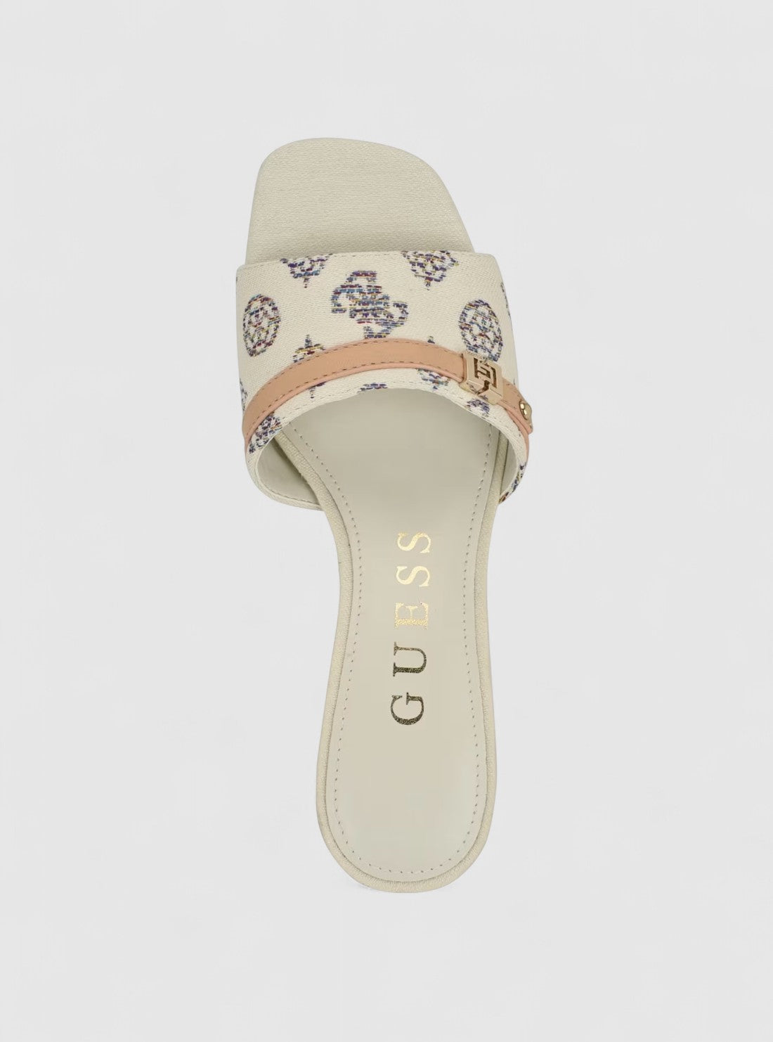 White Peomit Heeled Sandals