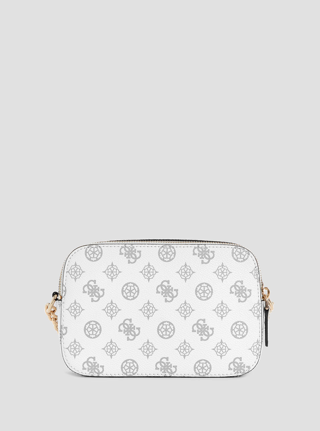 White Logo Noelle Camera Crossbody Bag