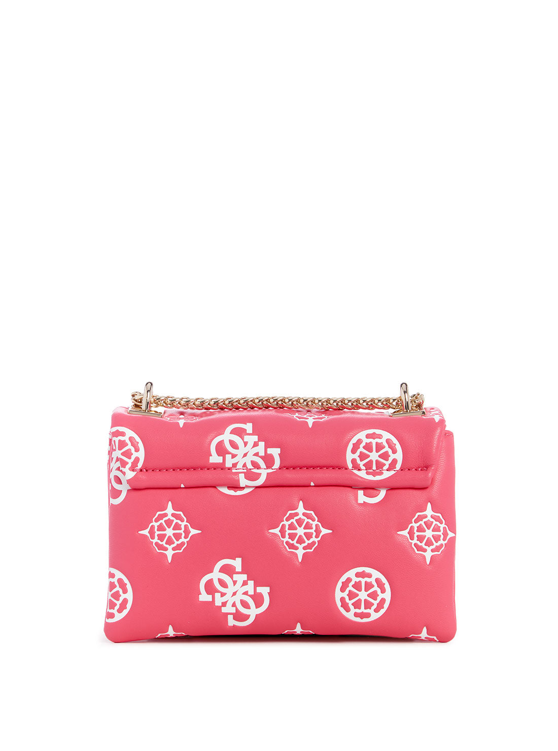 GUESS Pink Logo Deesa Mini Crossbody Bag back view