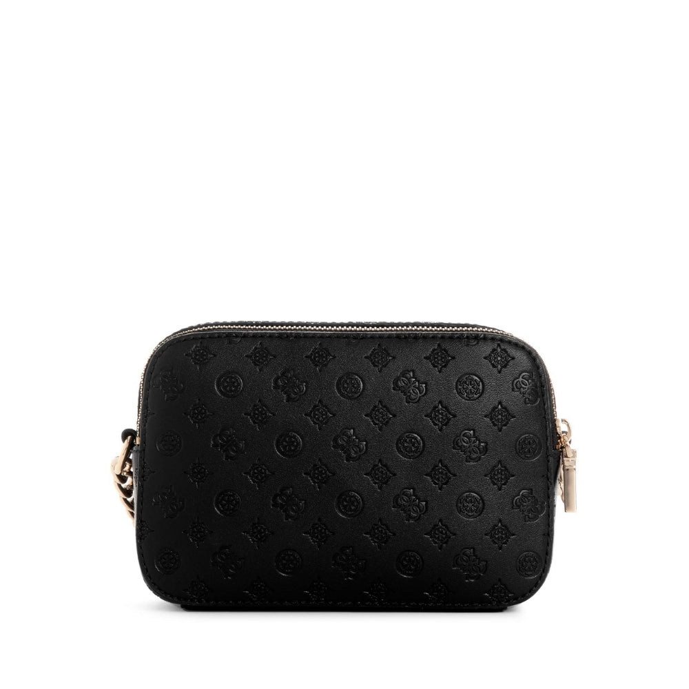 Sac Bandoulière GUESS Aldina Camera Crossbody Noir - Neuf Avec étiquettes, En Polyuréthane Texturé