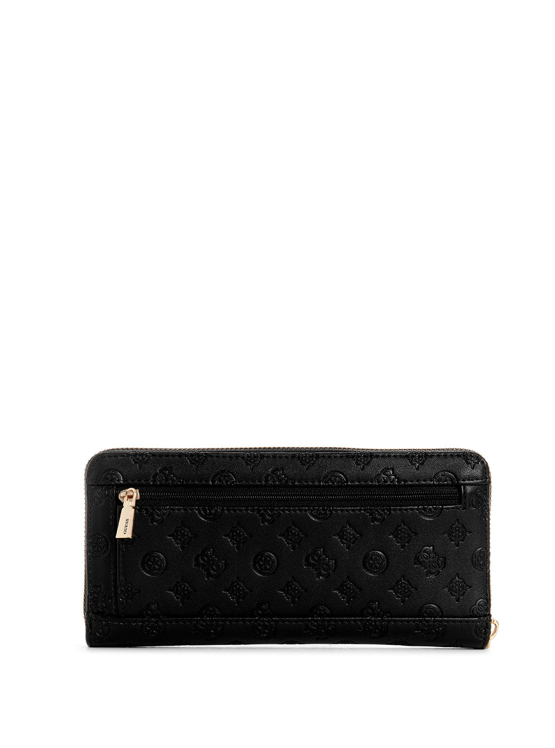 GUESS Black Logo Arlena Large Wallet back view