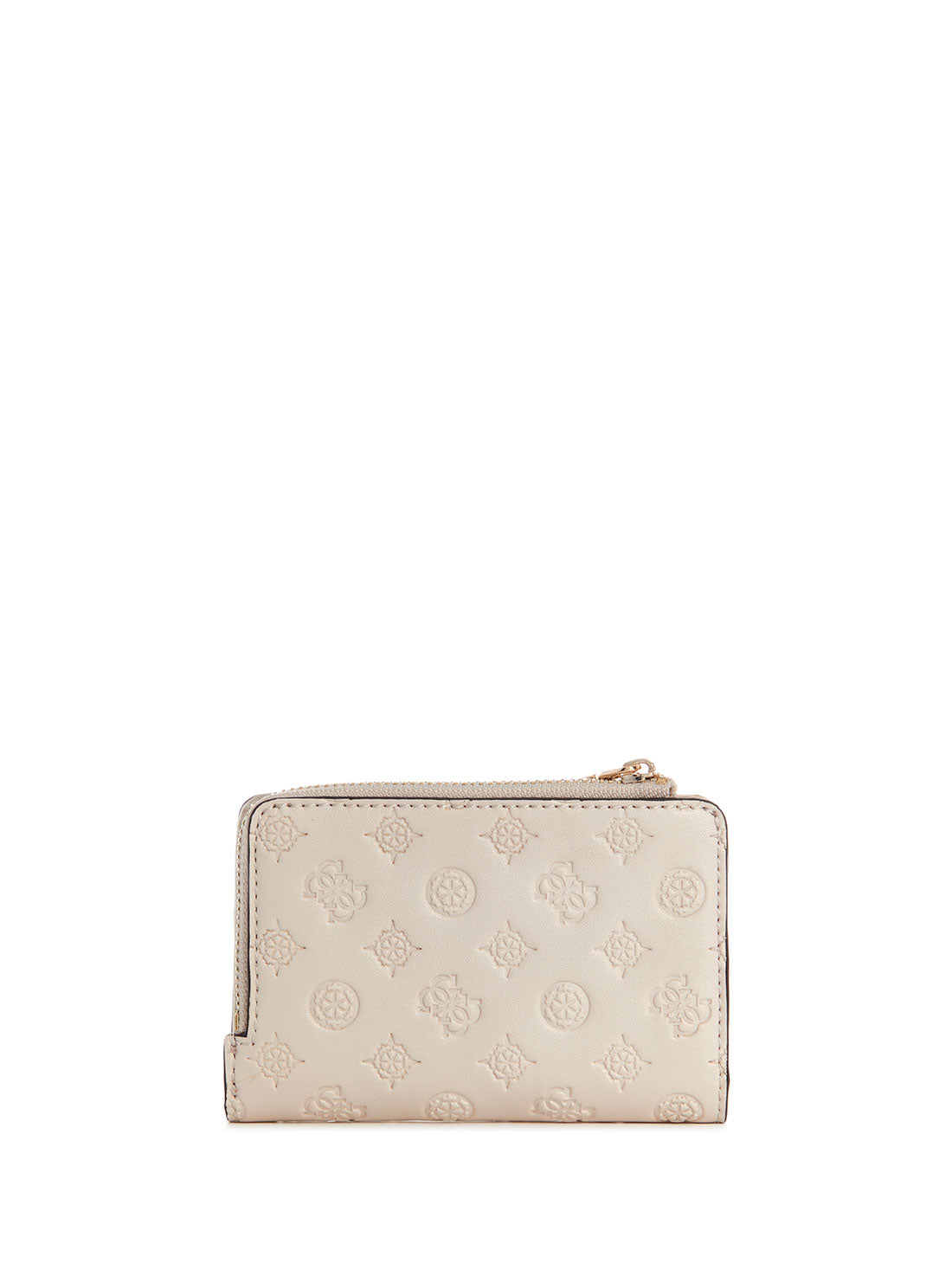 GUESS Taupe Logo Arlena Card Case back view