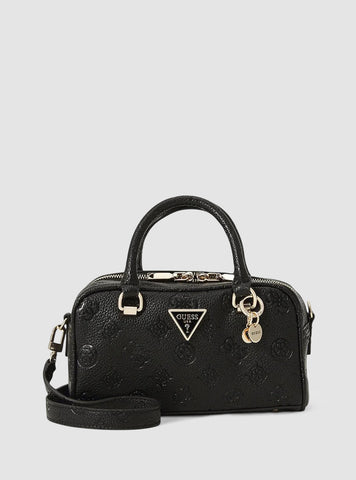GUESS Women's Black Cresidia Small Satchel PG934905BLA Front View