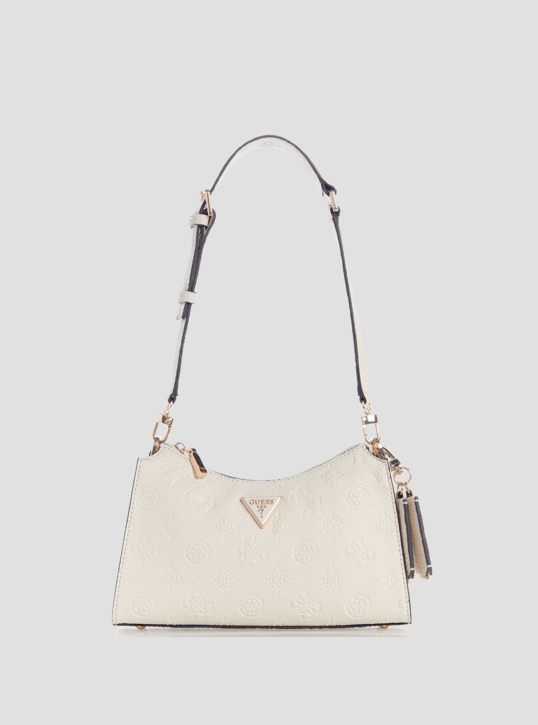 Guess NOELLE TOP ZIP SHOULDER BAG - Rokassoma - dove/balts Guess NOELLE TOP ZIP SHOULDER BAG - Rokassoma - dove/balts