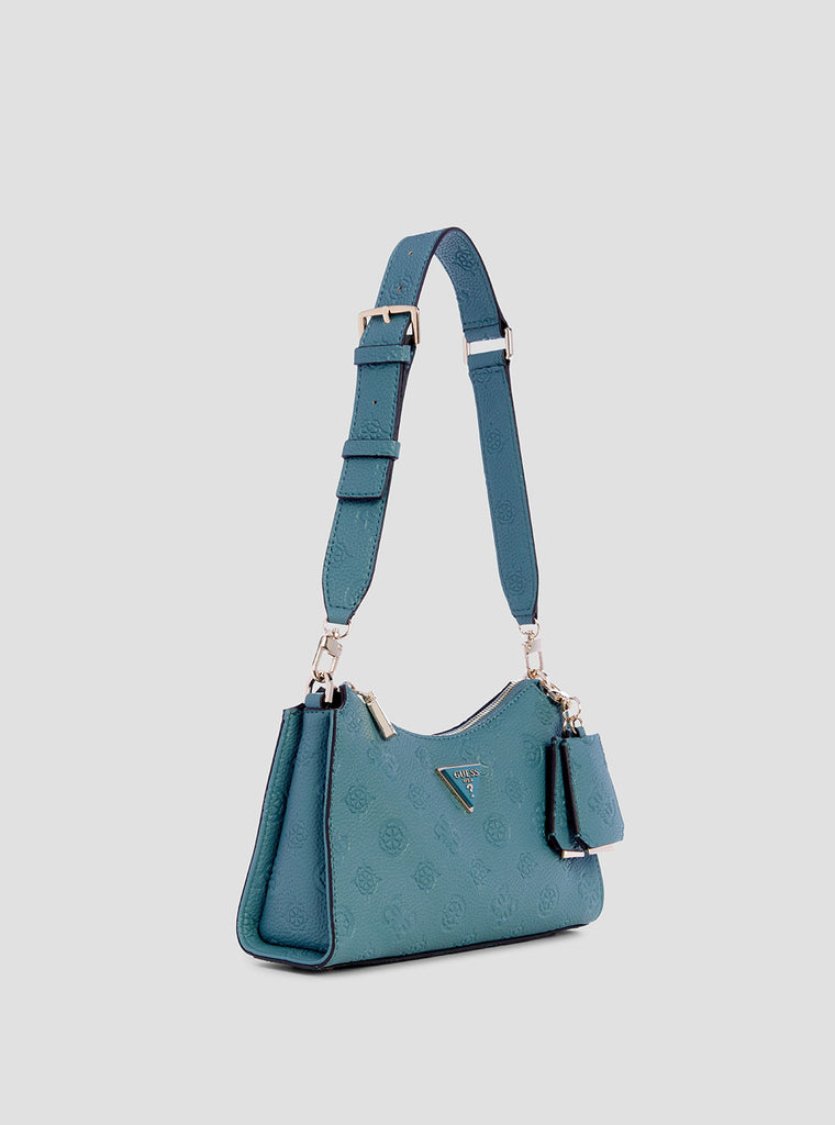 Sac à Main Guess Cresidia Status - Sac à Bandoulière Élégant - Format Pratique 30x15x9 Cm - Style Tendance
