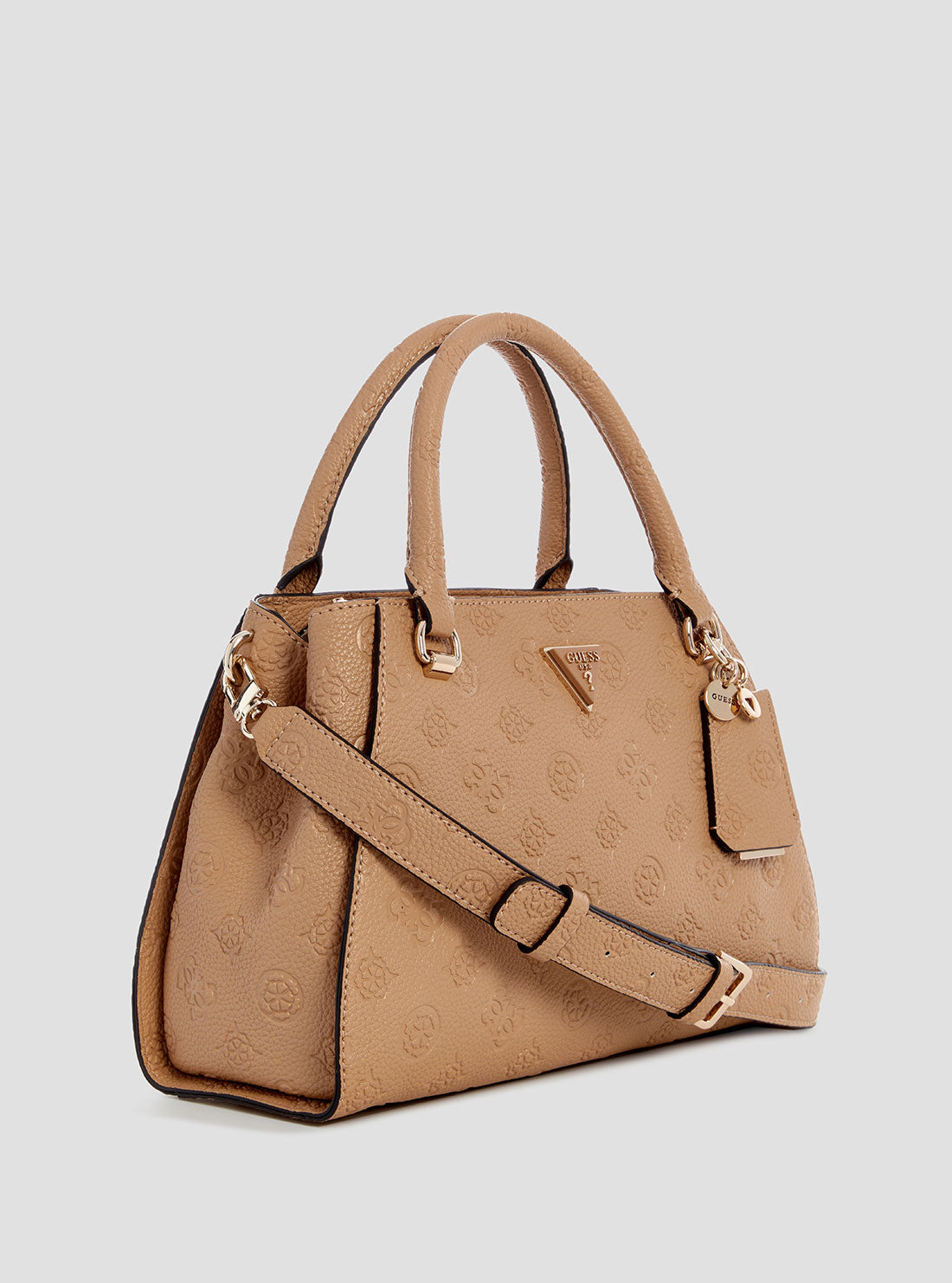 Beige Cresidia Luxury Satchel Bag