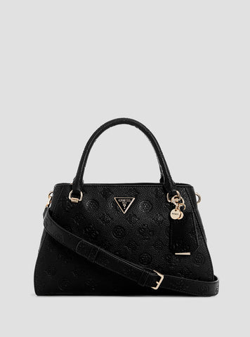 Black Cresidia Luxury Satchel Bag