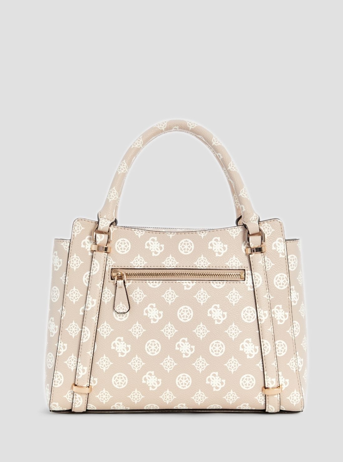 GUESS Accessories Sand Logo Daryna Compartment Satchel Bag PG949306 Back View
