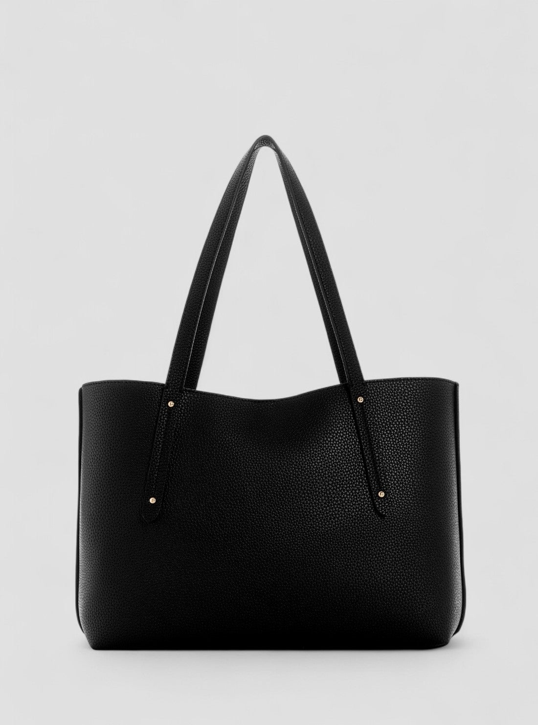 GUESS Womens Black Brenton Tote Bag PG964823 Back View