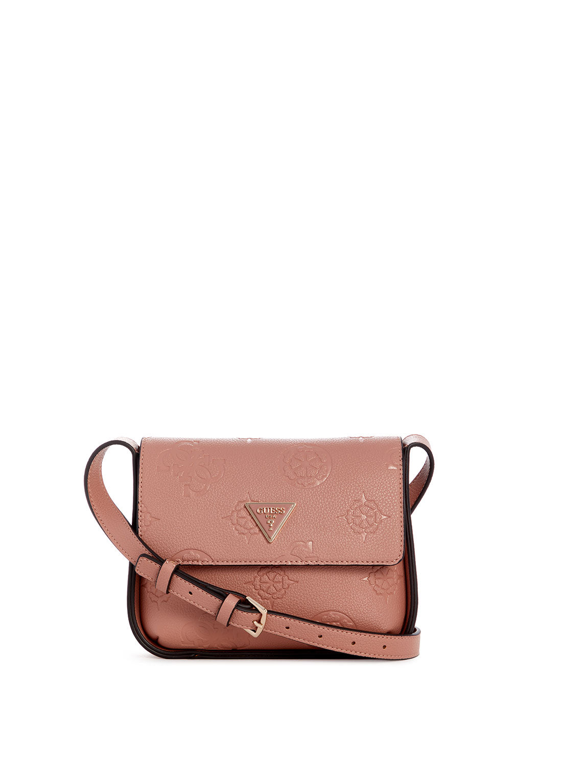 Pink Logo Keandra Crossbody Bag