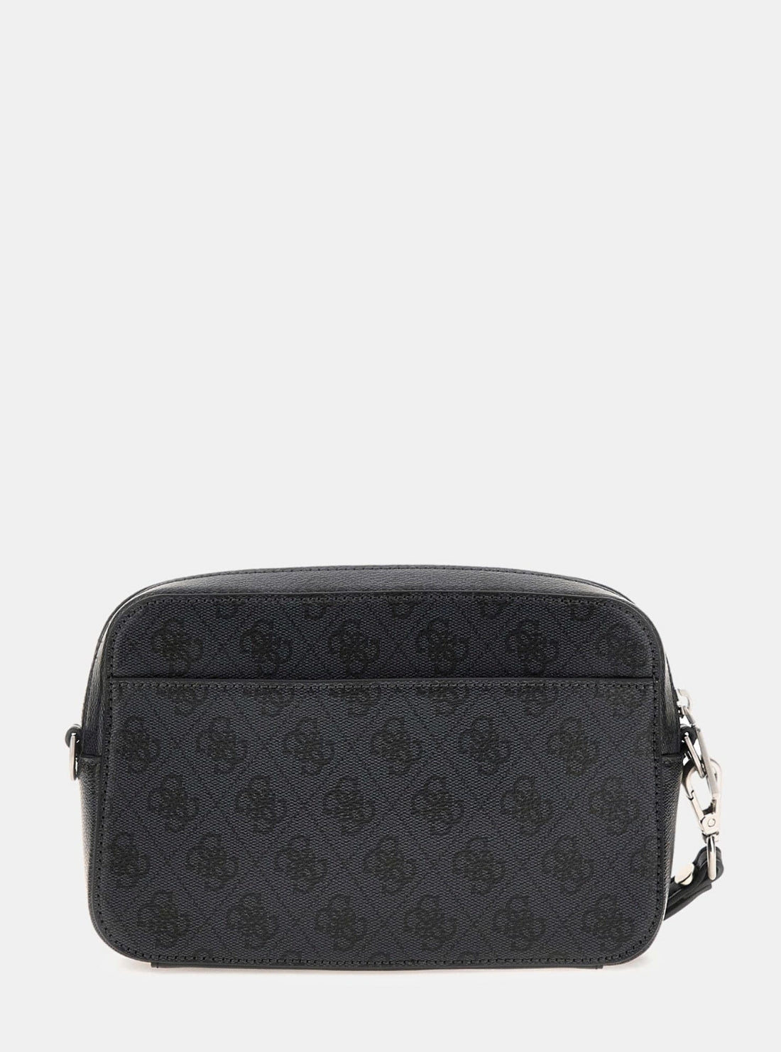 GUESS Mens Black Logo Milano Mini Camera Bag PMMILOP5245 Back View