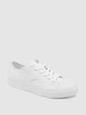 White Pranze Low-Top Sneakers