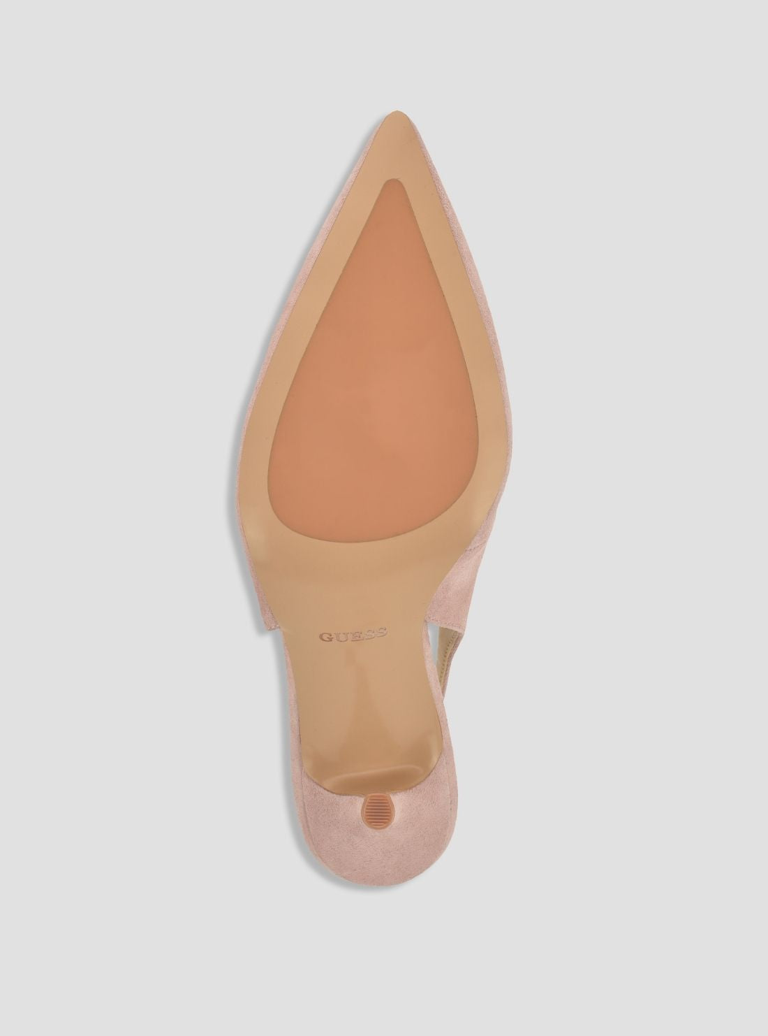GUESS Womens Pink Princelsa Slingback Pumps PRINCELSA Bottom View