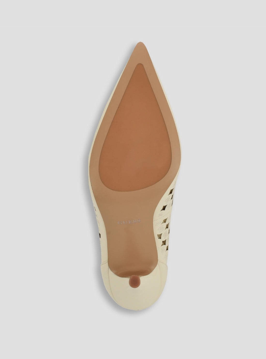 GUESS Footwear Ivory Prindyls Pumps PRINDYLS Bottom View
