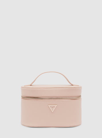 GUESS Womens Pink Beauty Case PW7463P4361 Front View