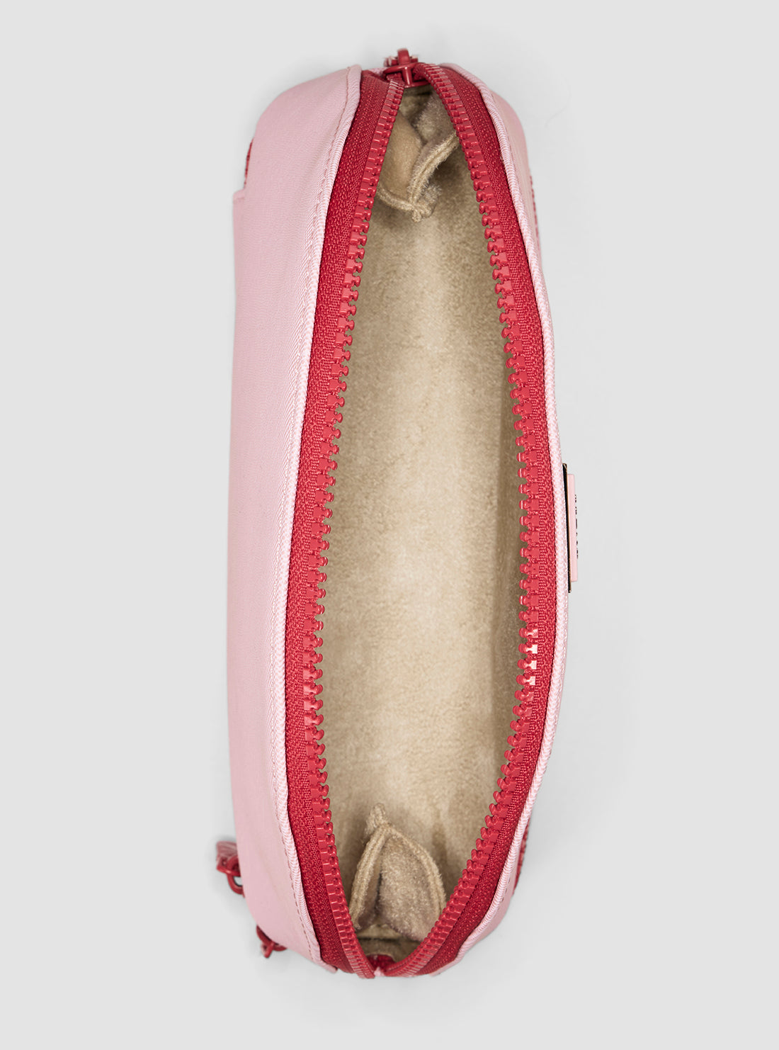 GUESS Accessories Pink Dome Vanity Cosmetic Pouch PW7529P5270 Inside View