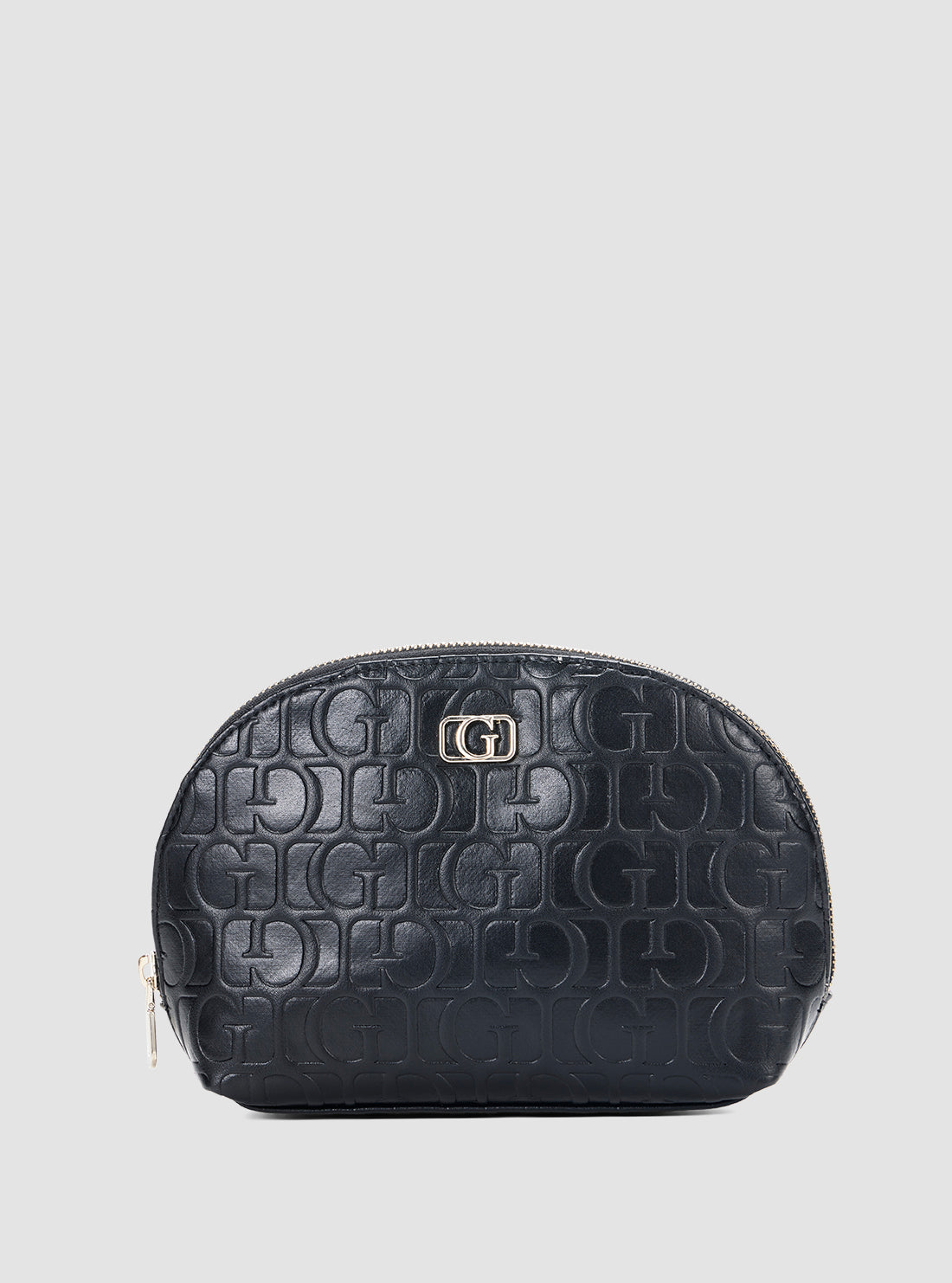 GUESS Accessories Black Logo G Television Dome Pouch PW7531P5270 Front View