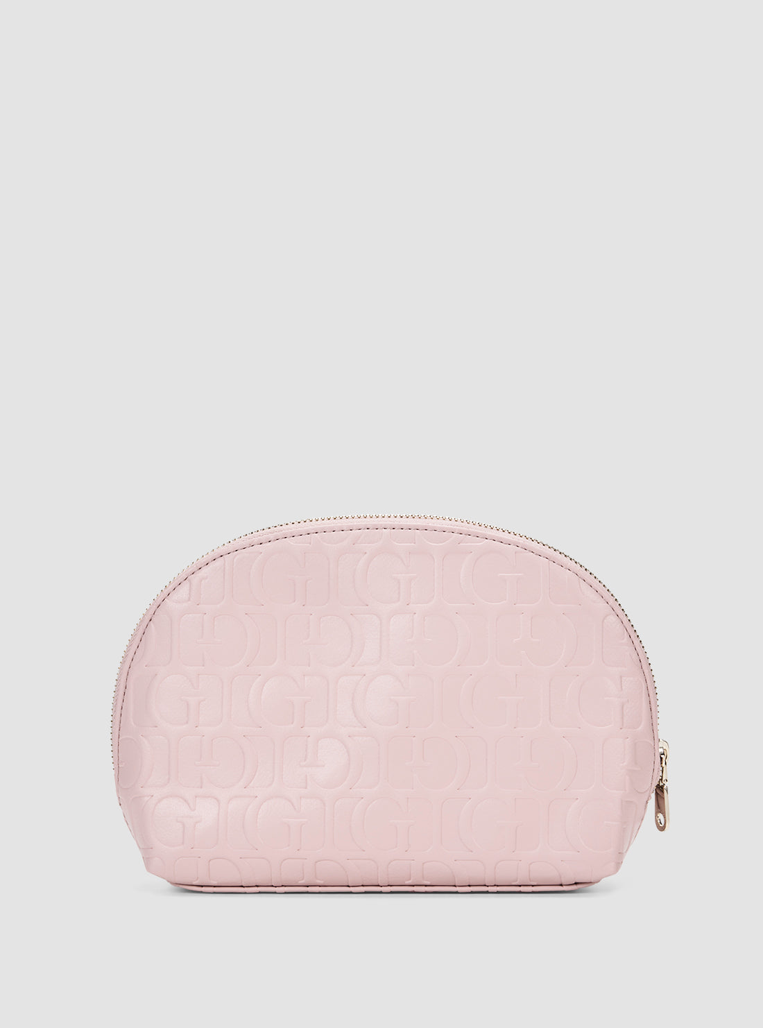 GUESS Accessories Purple G Logo Television Dome Cosmetic Pouch PW7531P5270 Back View