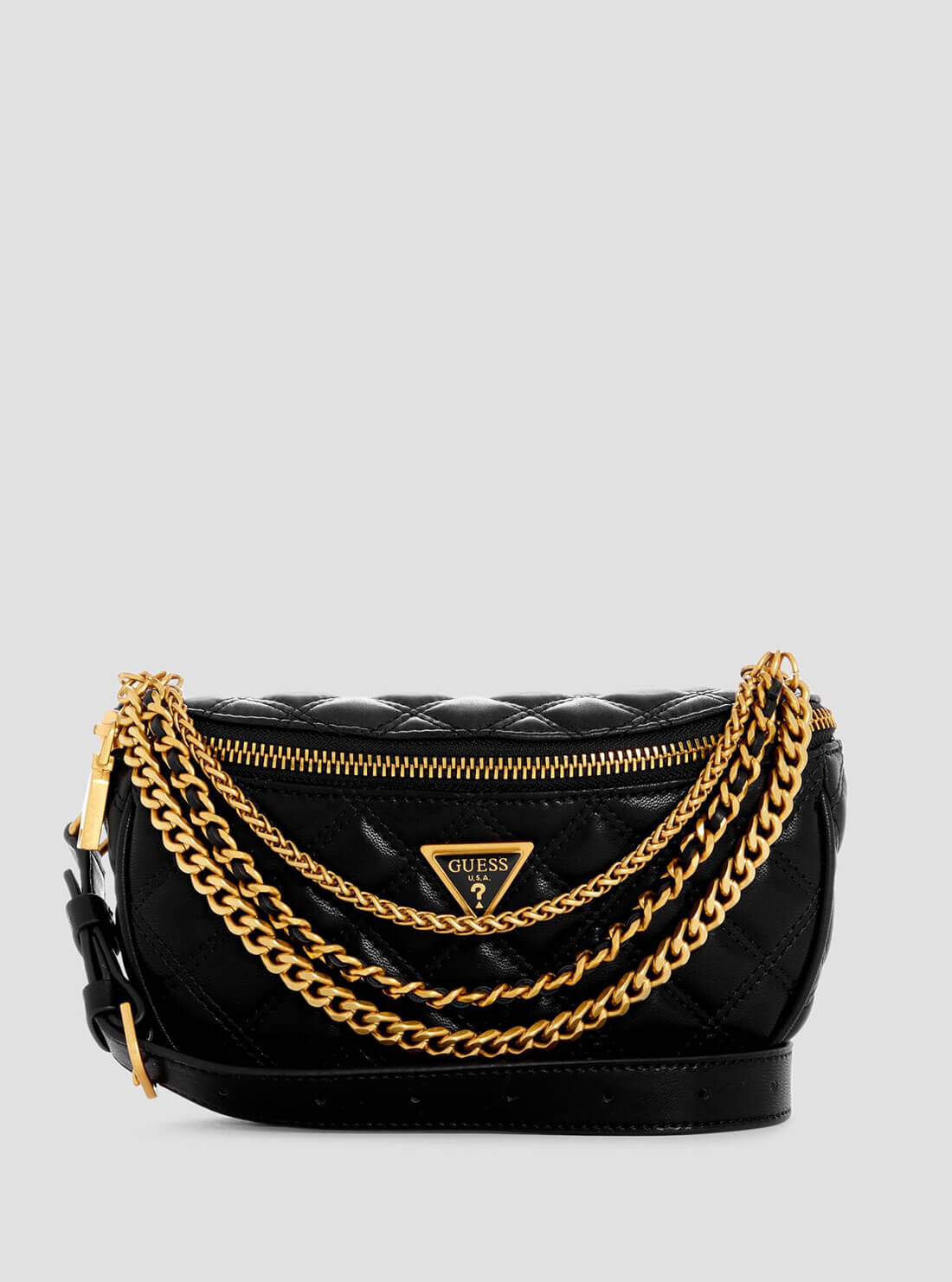 Women's Black Giully Belt Bag front view alternative 