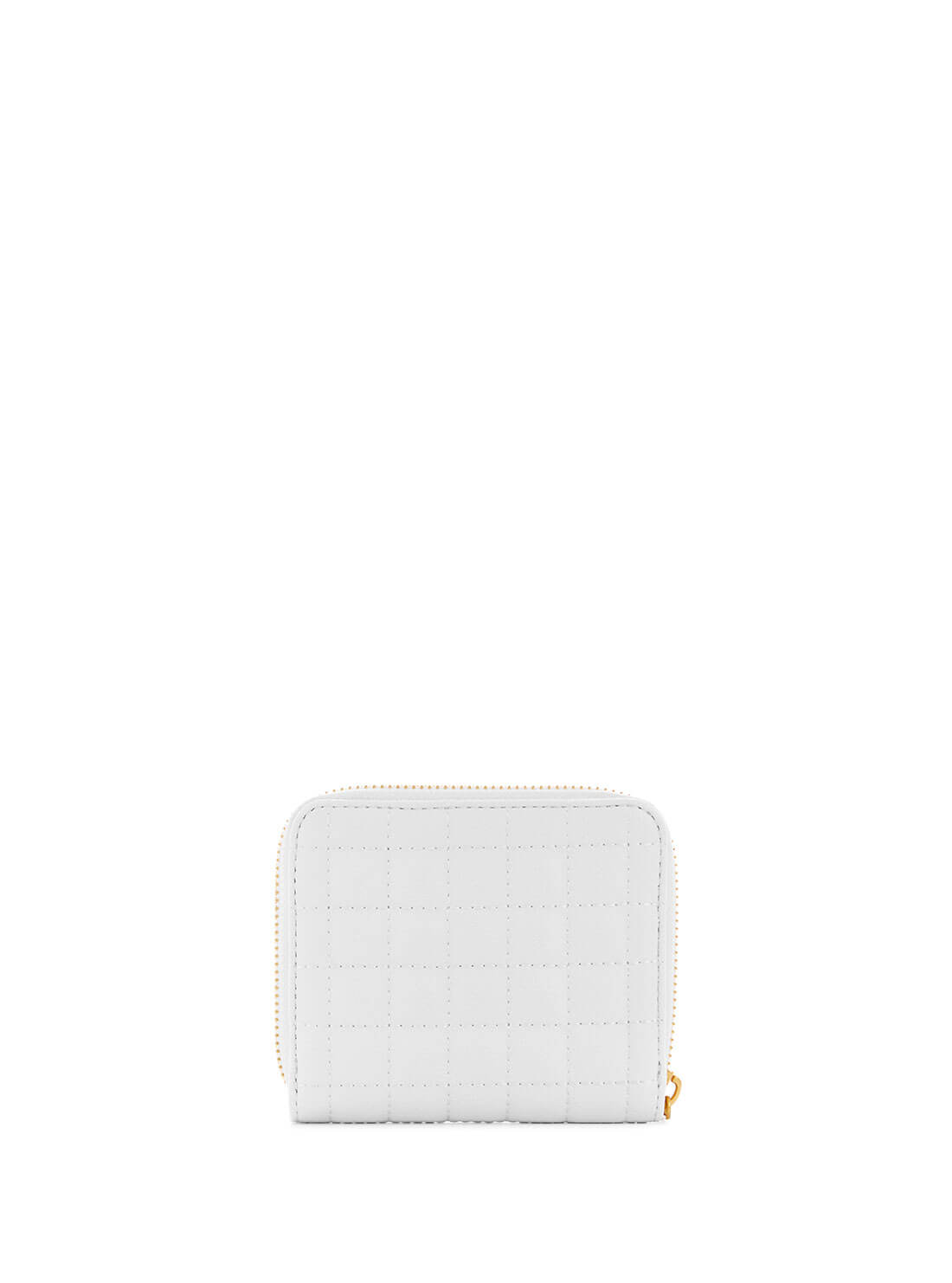 Women's White Tia Small Wallet back view