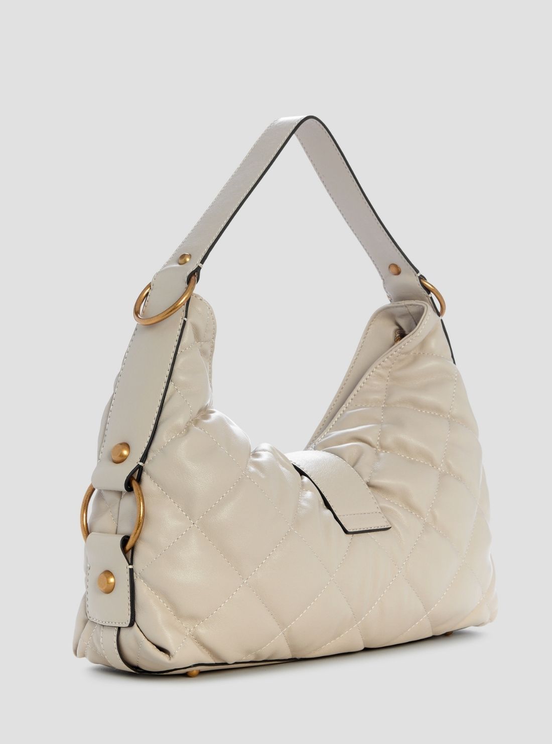GUESS Womens Bone Camden Shoulder Bag QB930818 Back View