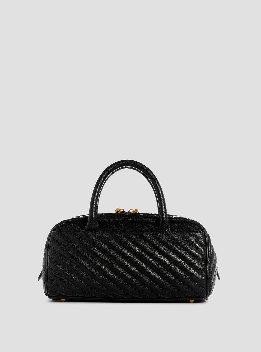 Black Sela Box Satchel Bag