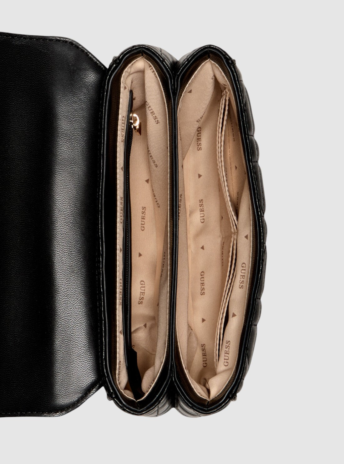 Black Edita Convertible Crossbody Flap Bag