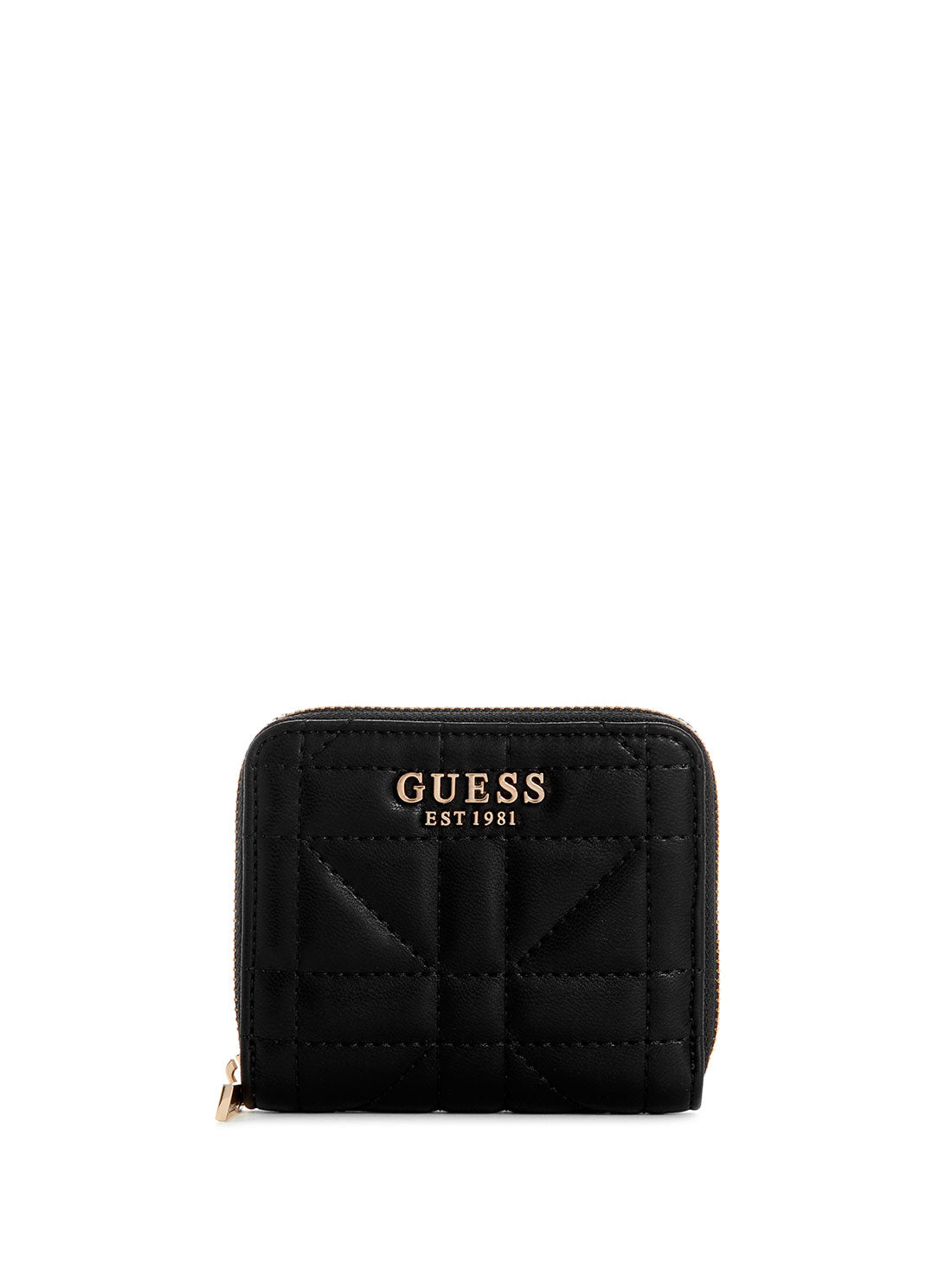 Black Assia Small Zip Around Wallet