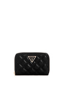 GUESS Black Giully Medium Wallet front view