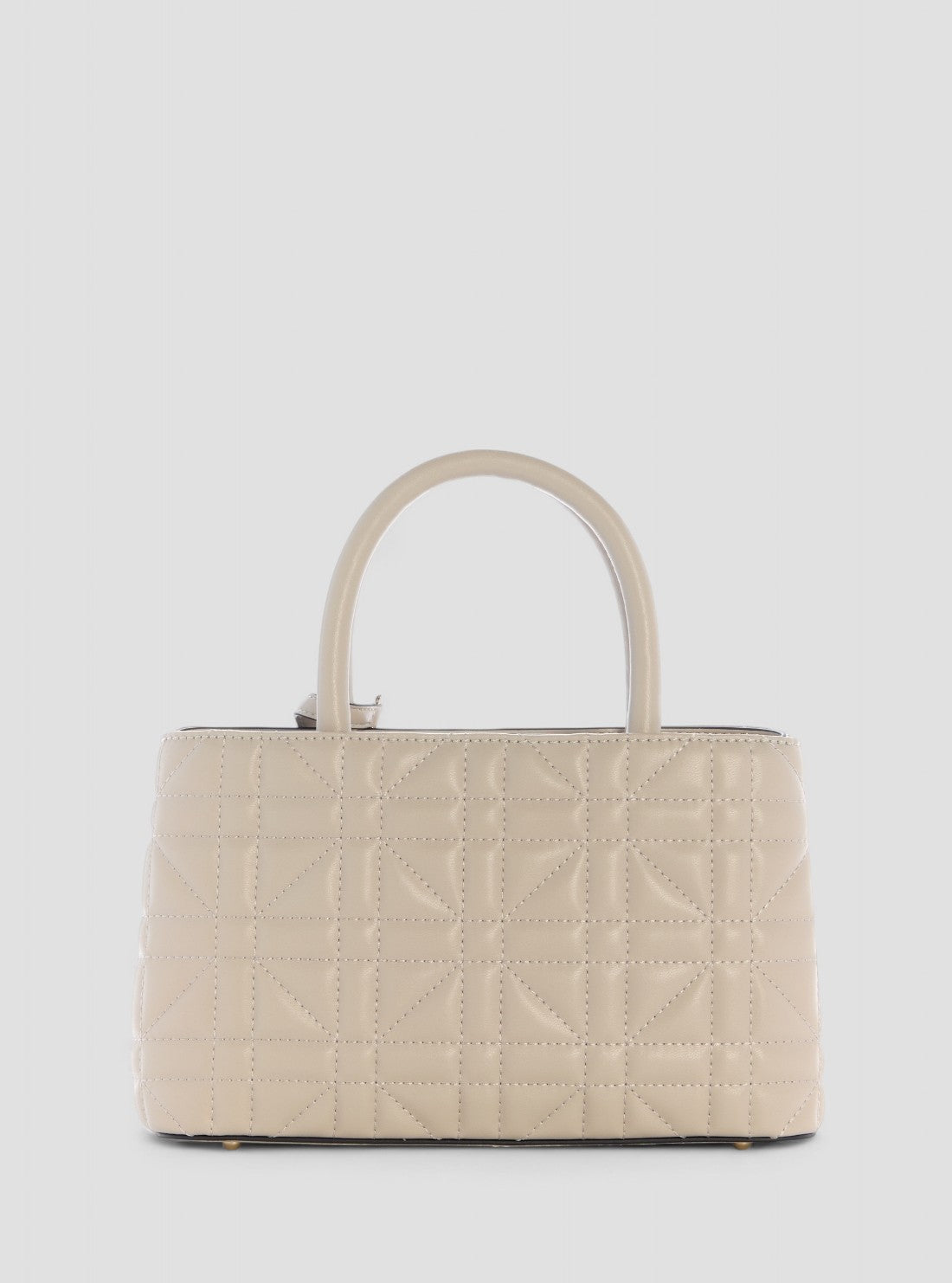 GUESS Womens Beige Edita Elite Satchel Bag QG962506 Back View