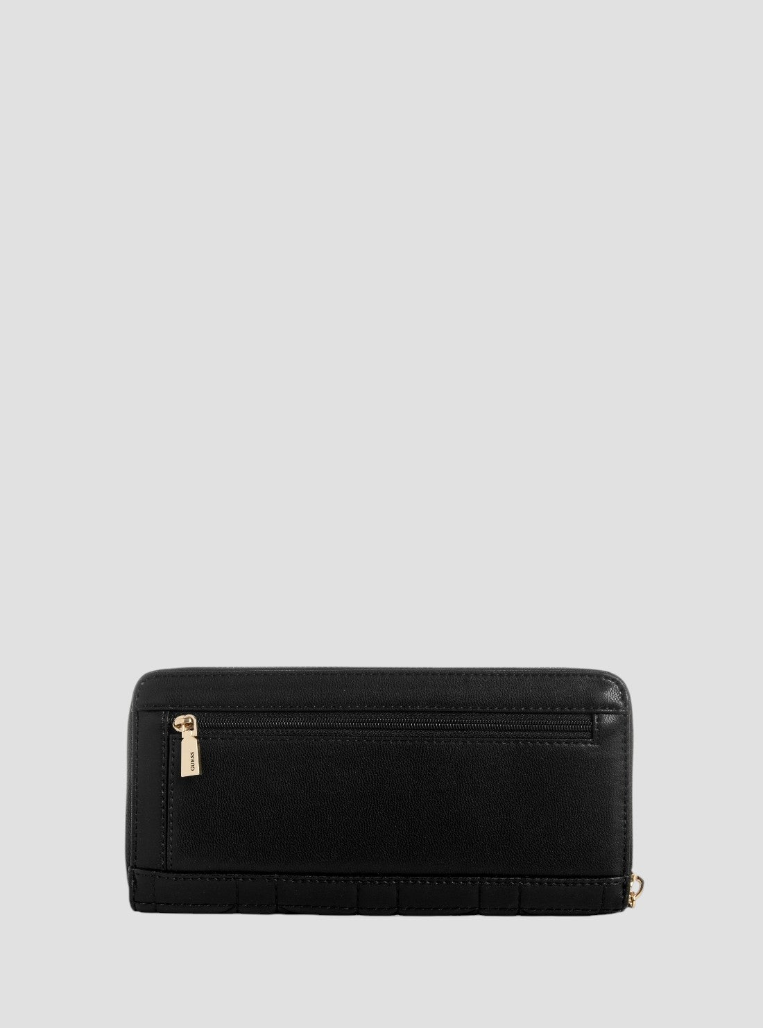 GUESS Womens Black Edita Large Zip Around Wallet QG9625146 Back View
