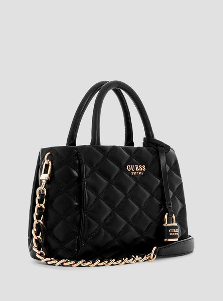 Black Tamsin Small Satchel GUESS - Main Image