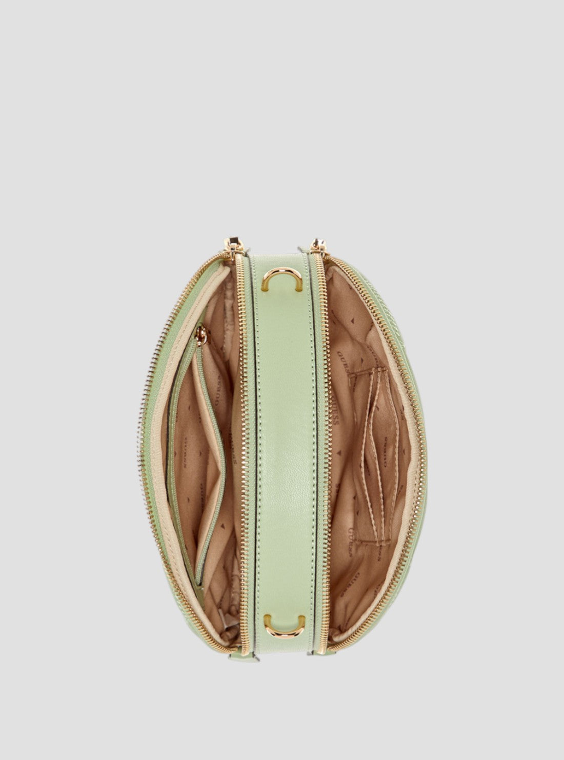 【ライトグリーン(CDN)】GUESS クロスボディバッグ(W)TAMSIN Double Zip Crossbody TAMSIN Convertible Xbody Flap クロスボディバッグ | GUESS(ゲス