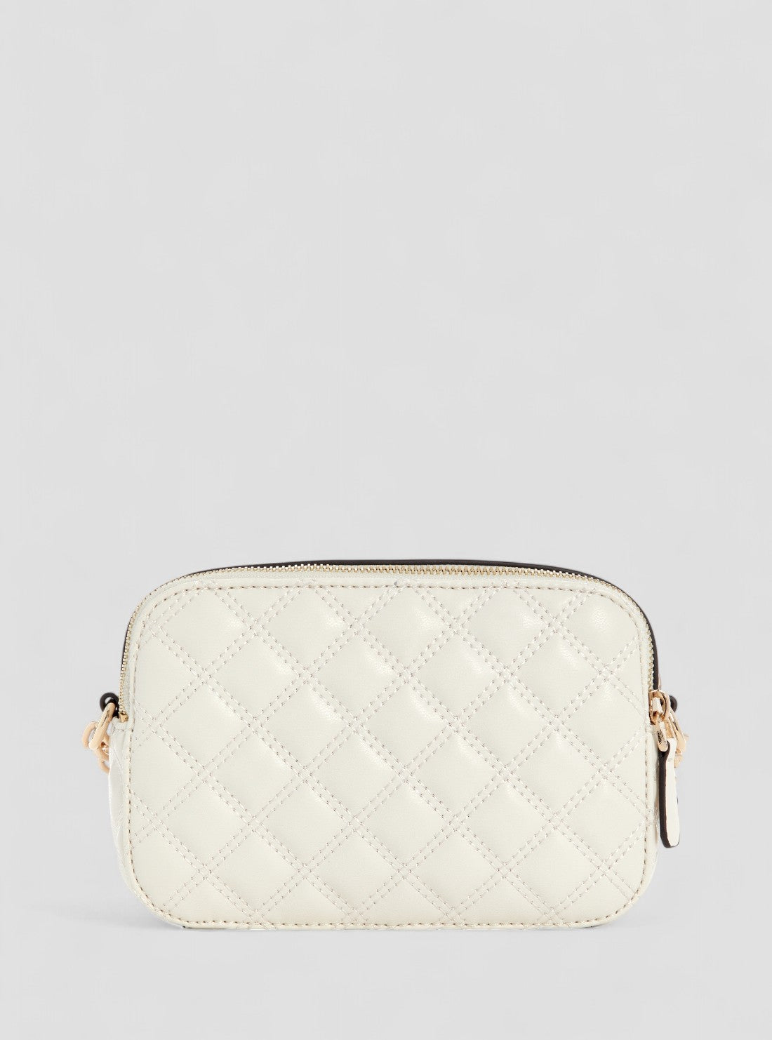 GUESS Womens White Giully Camera Crossbody Bag QG967314 Back View