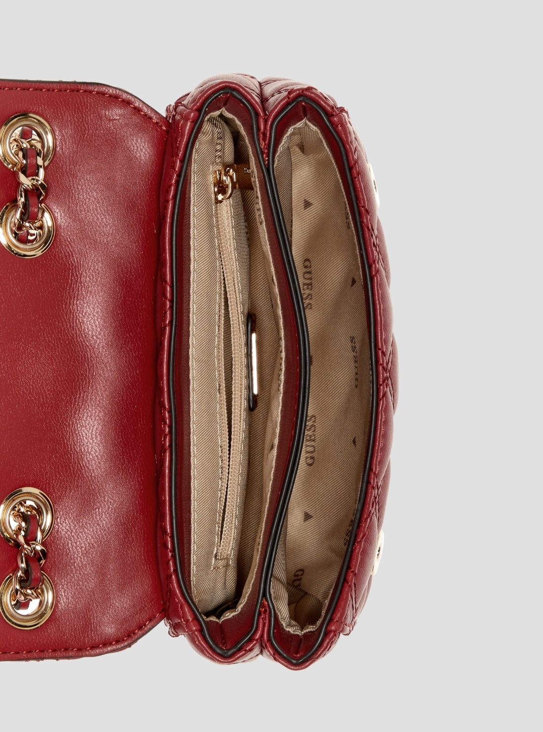 Red Giully Mini Crossbody Bag