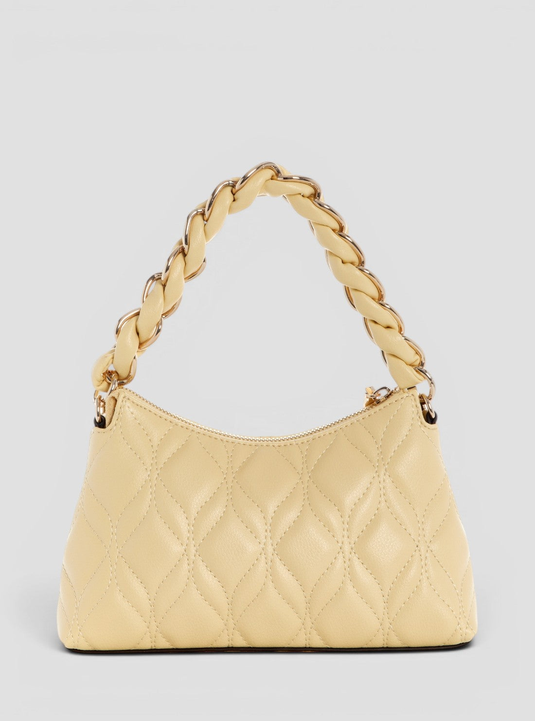 GUESS Womens Yellow Maxine Mini Shoulder Bag QG973372 Back View