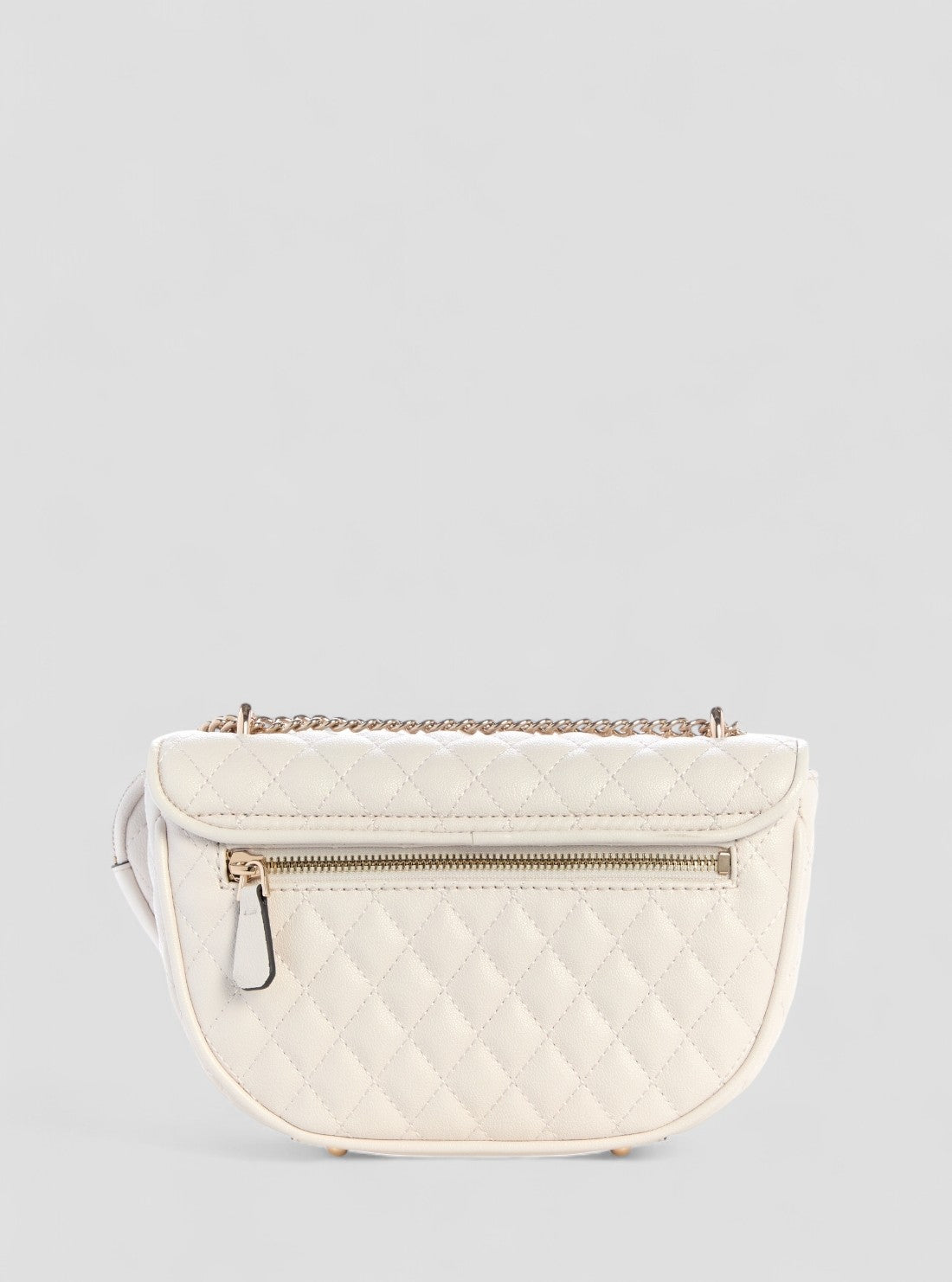 White Atabey Convertible Crossbody Flap Bag QG989421 Back View