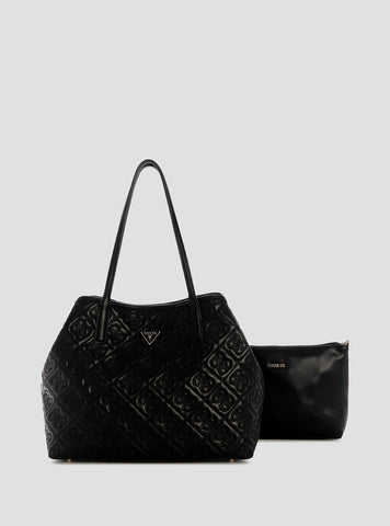 Black Adelasia 2 in 1 Tote Bag