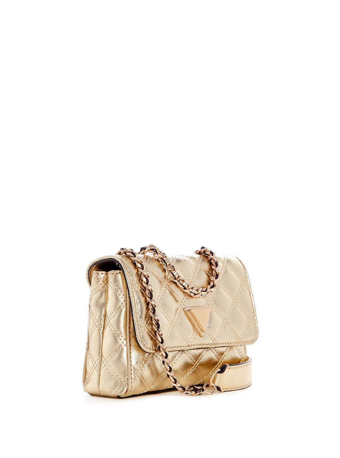 Gold Giully Mini Crossbody Bag side view