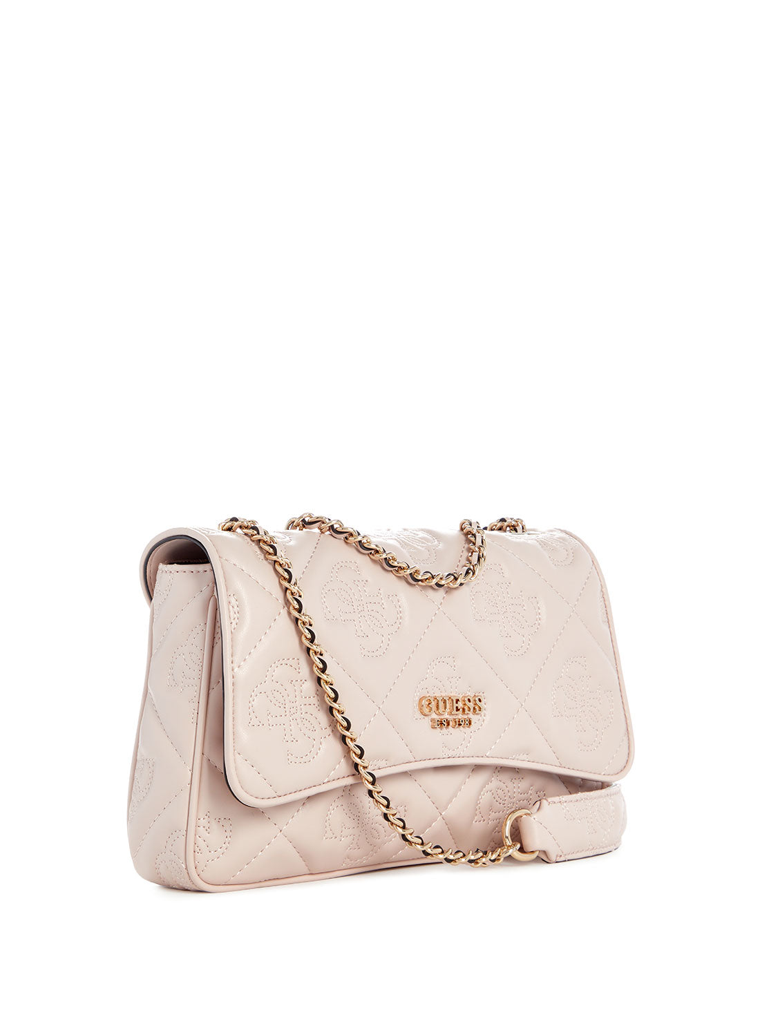 GUESS Light Beige Marieke Crossbody Bag side view