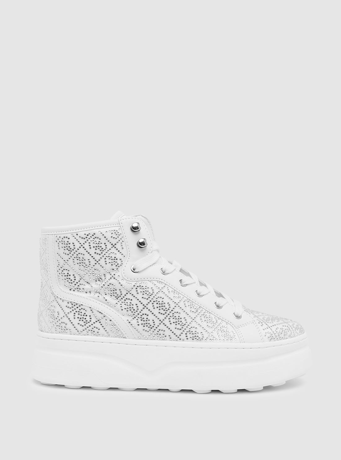 Guess White Sneakers Guess High Top Sneakers Womens Guess Womens