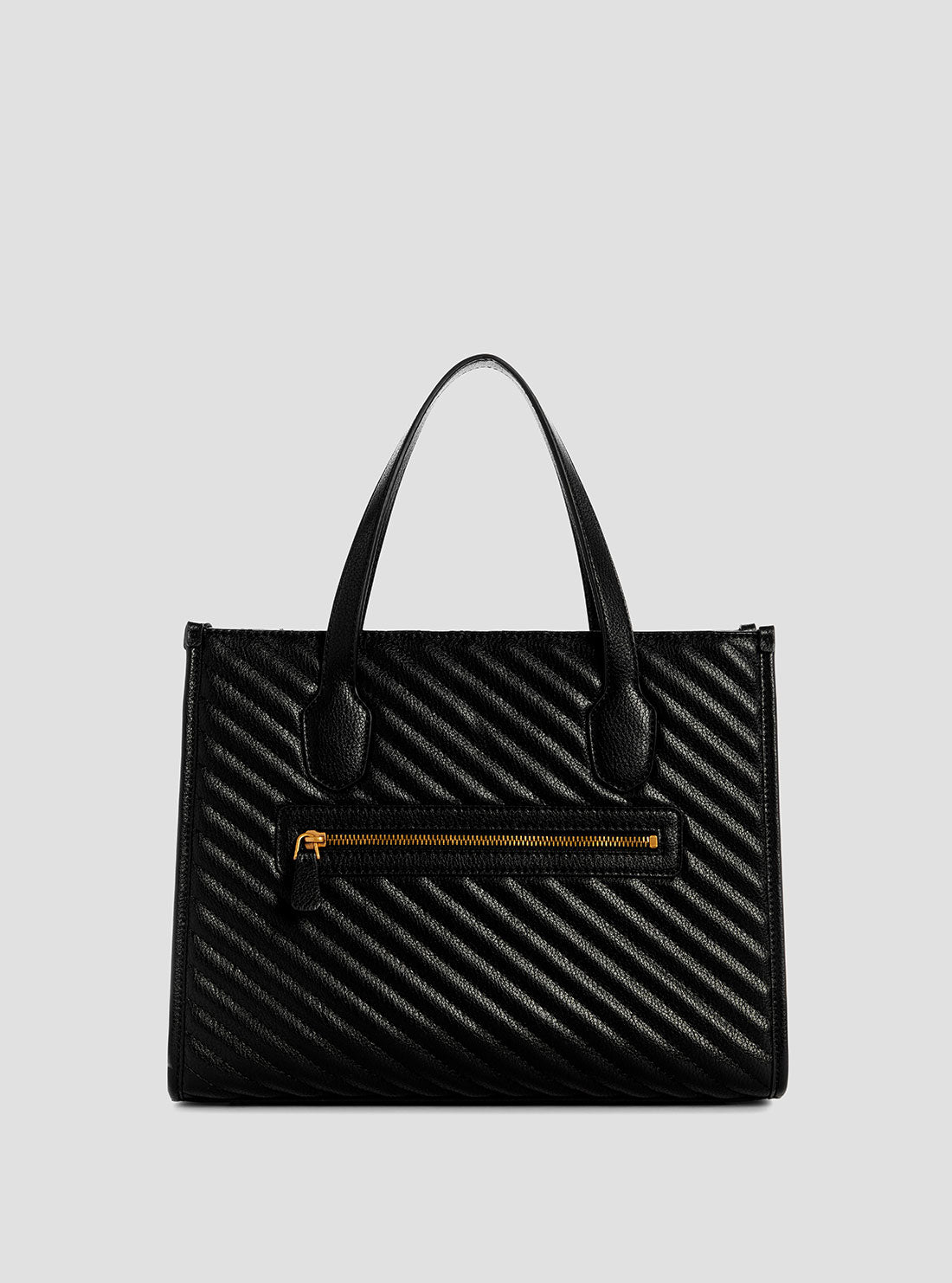 GUESS Black Silvana Tote Bag back view