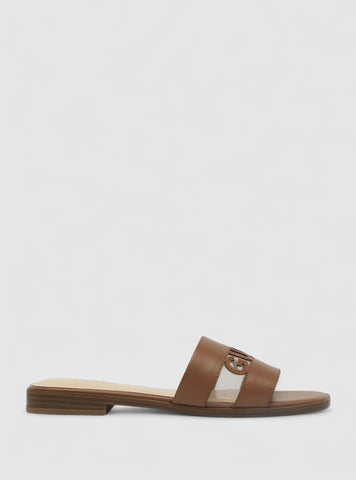 GUESS Footwear Brown Reids Slides REIDS Side View