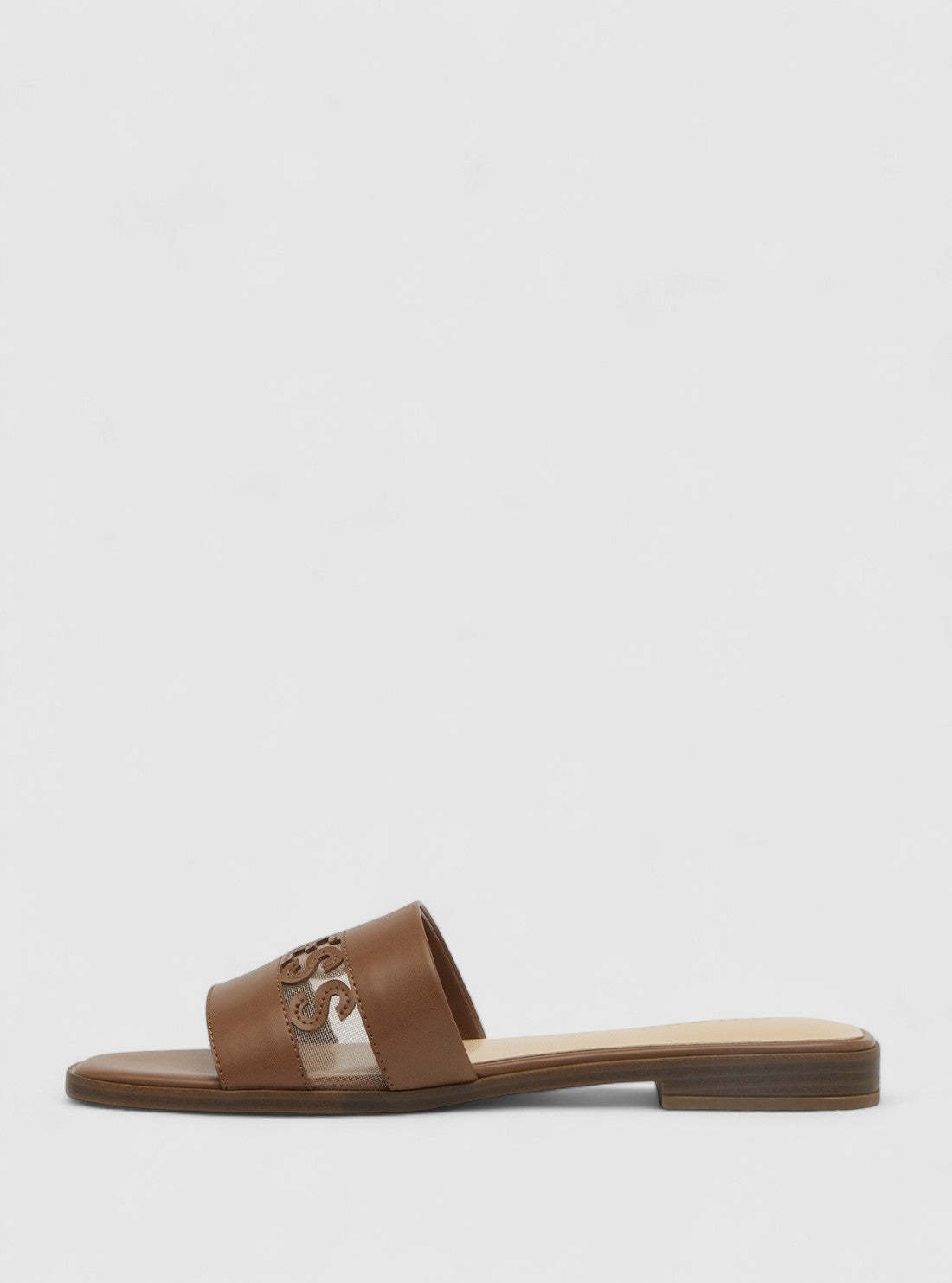 GUESS Footwear Brown Reids Slides REIDS Side View