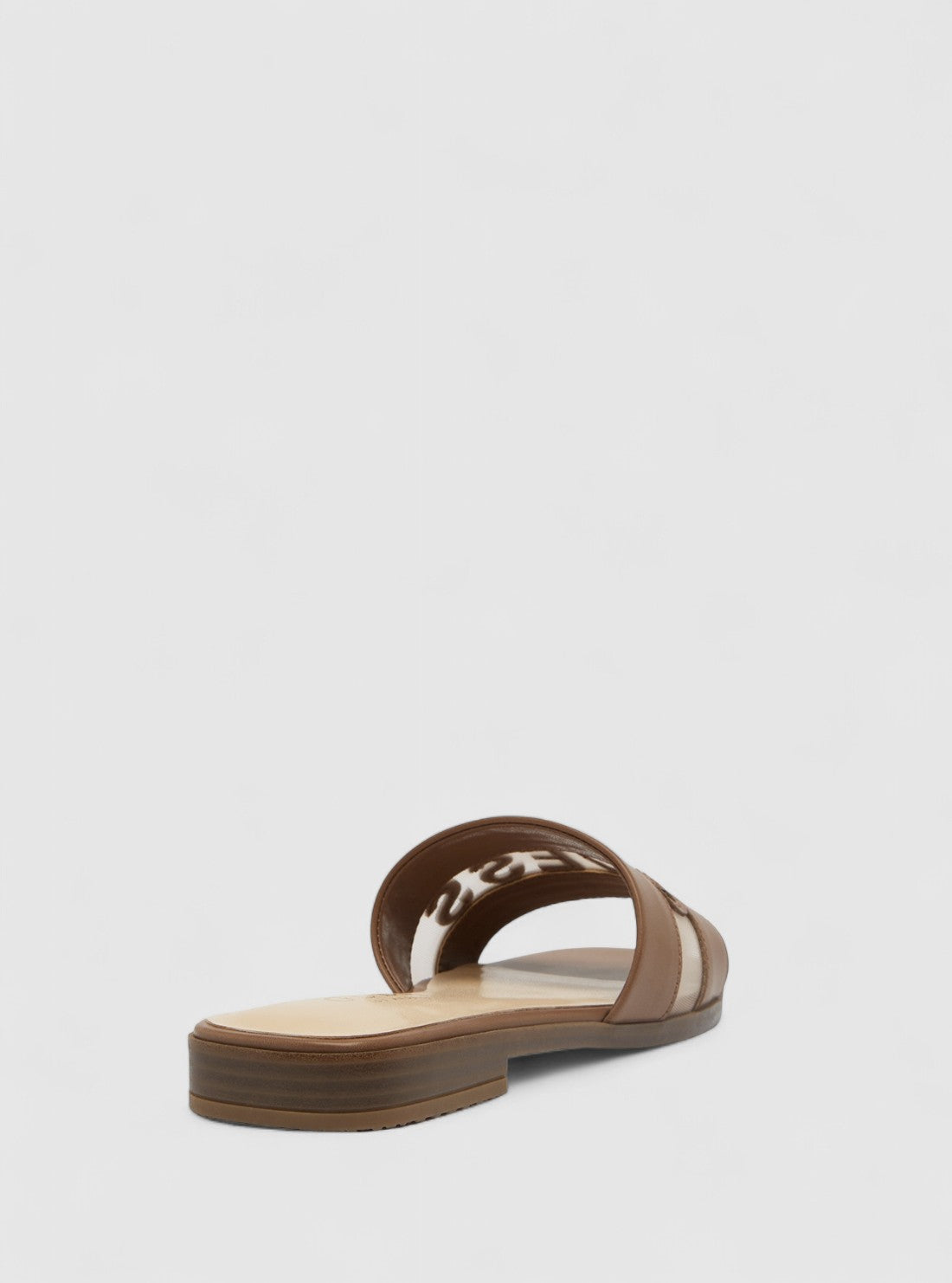 GUESS Footwear Brown Reids Slides REIDS Back View