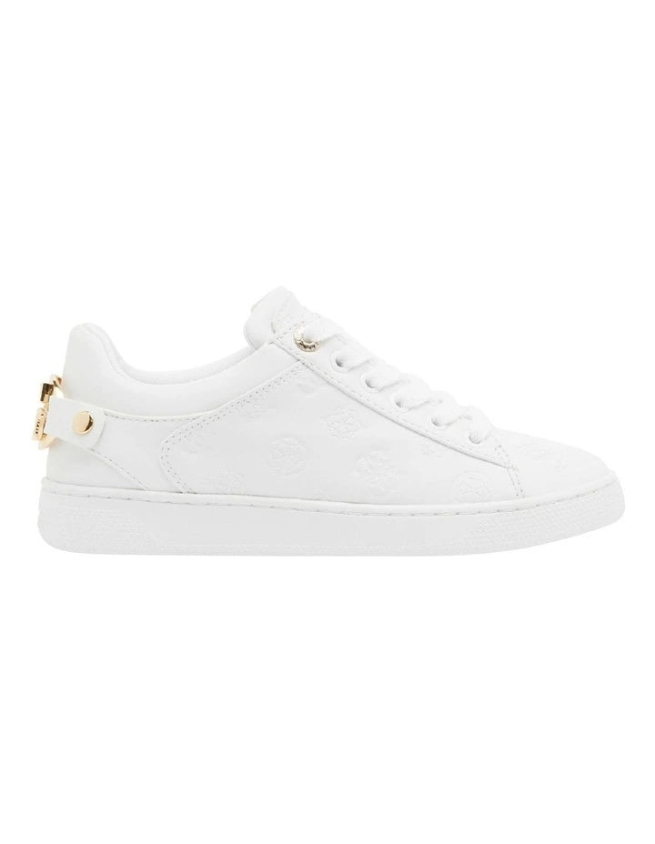 White Remla Low-Top Sneakers