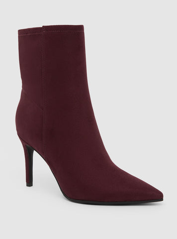 Dark Red Richery Boots