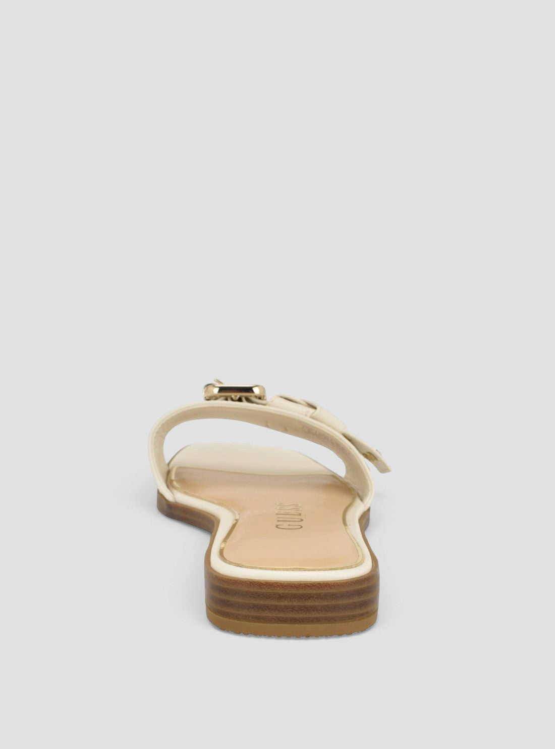 GUESS Footwear Ivory Rissie Flat Sandals RISSIE Back View
