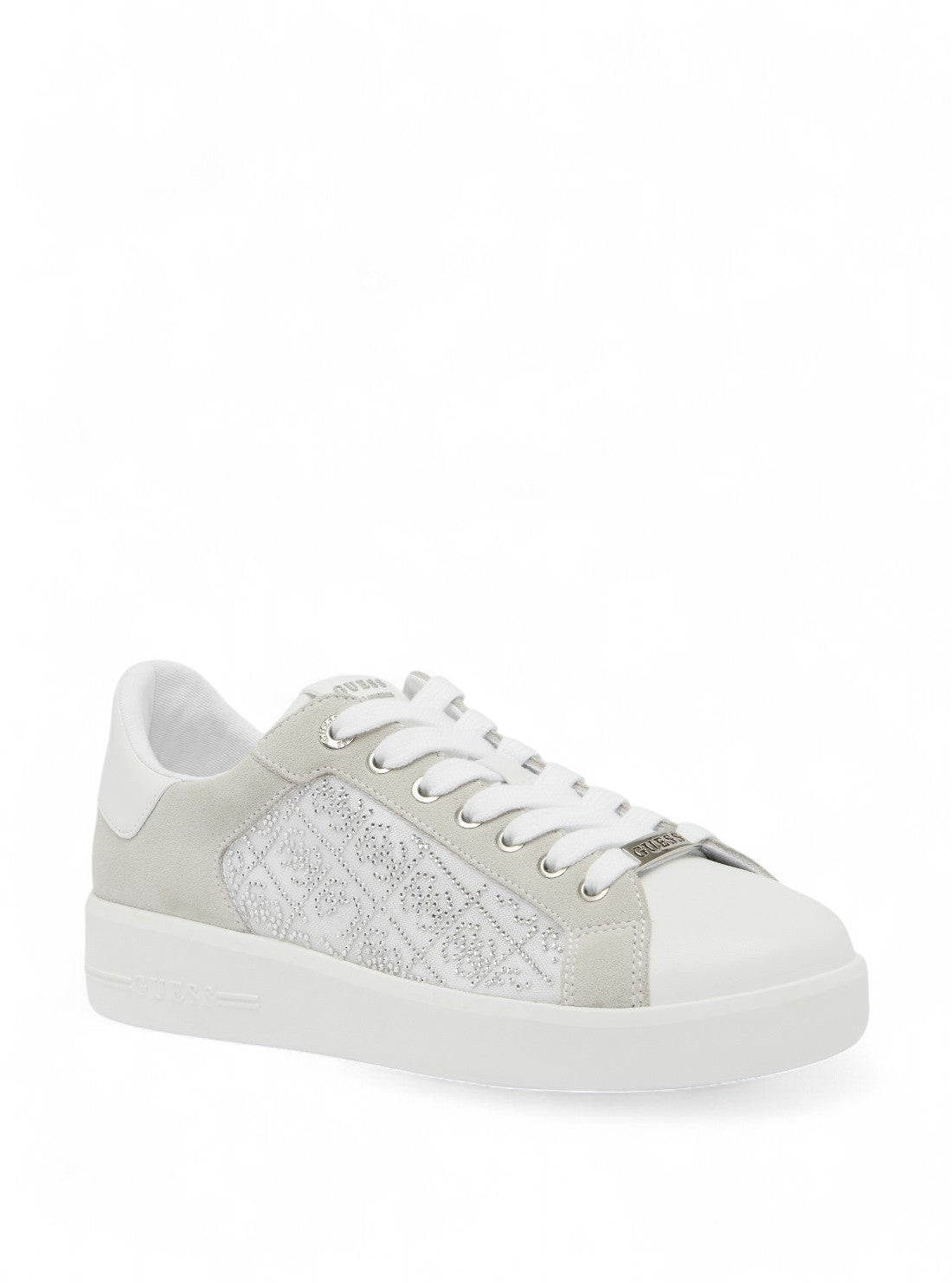 White Roki Low-Top Sneakers